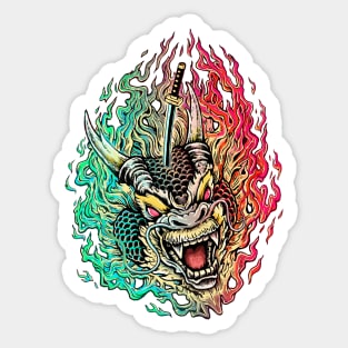 Dragon Slayer Sticker